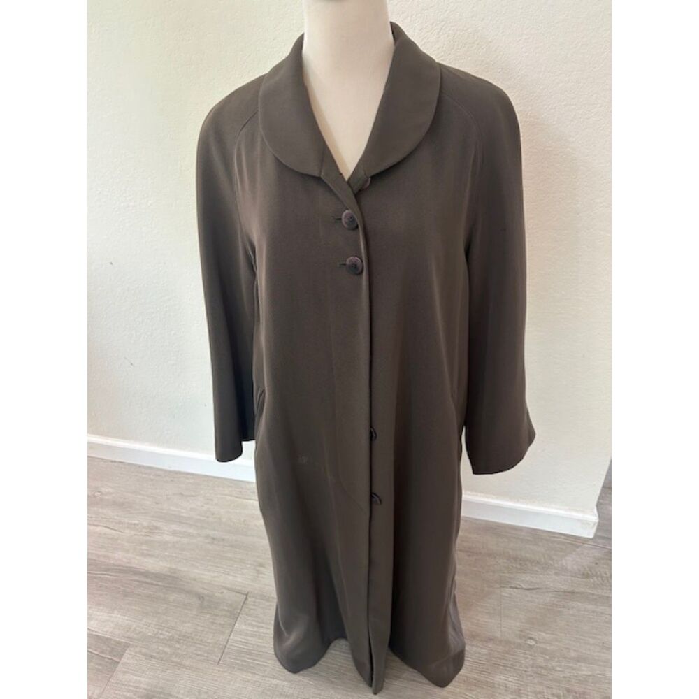 Utex Design Long Button Coat